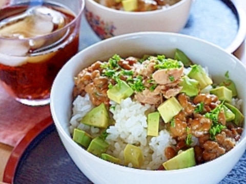 火を使わずのせるだけ~♪ヘルシーエコどんぶり☆